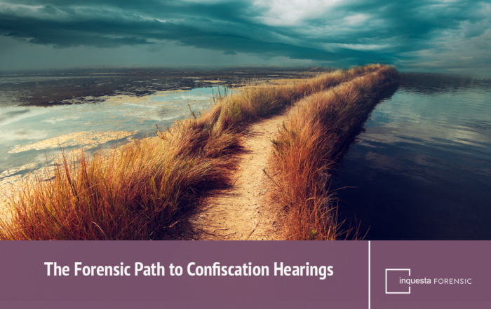 The Forensic Path to Confiscation Hearings FEATURE